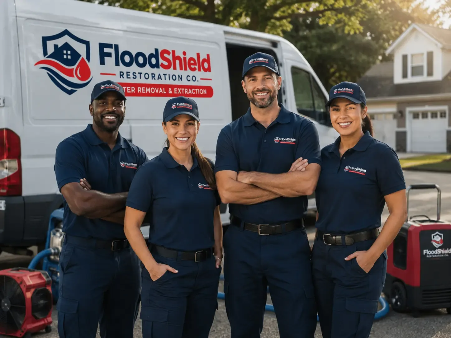 Flood Damage Restoration company in Mechanicsburg, IL